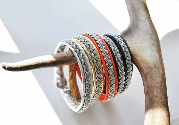 Samearmband i underbara höstfärger.